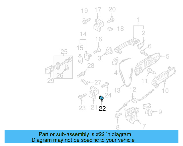 Hinge 7N0-831-402-D - View 21