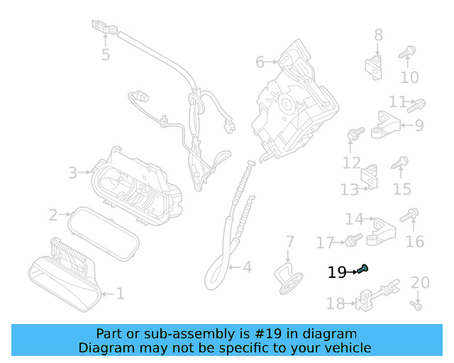 Check Rod Mount Bolt N-108-336-01 - View 7