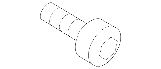 Check Rod Mount Bolt N-108-336-01 - View 3