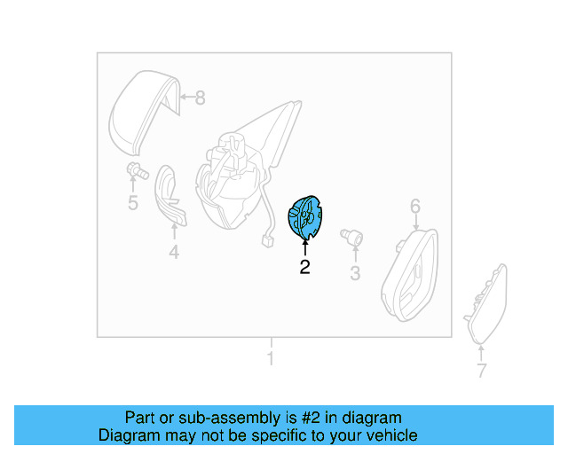 Adjust Motor 3D0-959-578-B - View 41
