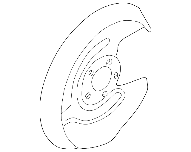 Splash Shield 8E0-615-612-C - View 4