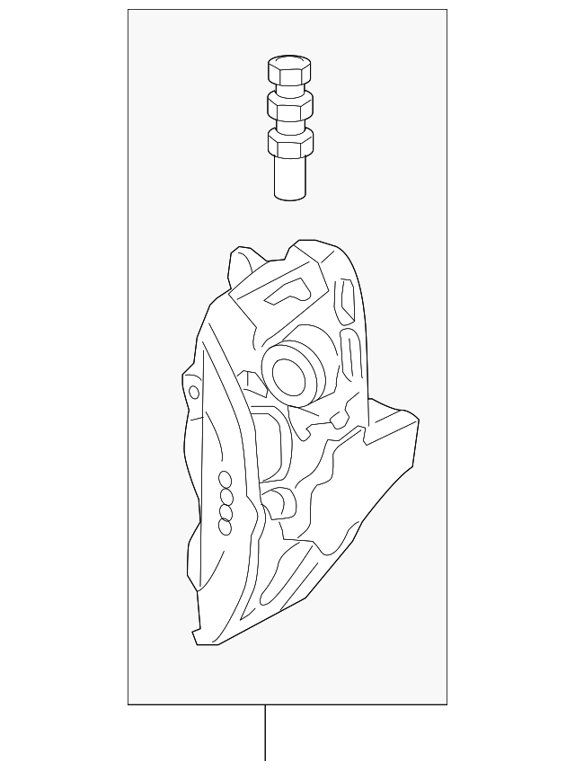 Caliper 8E0-615-123-A - View 5