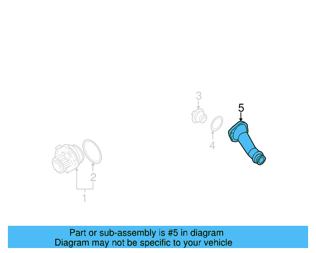 Thermostat Housing 038-121-121 - View 5