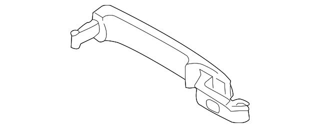 Handle, Outside (Unpainted) 7l6839205gru