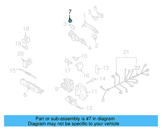 Inner Panel Plug 867-971-928-A - View 16