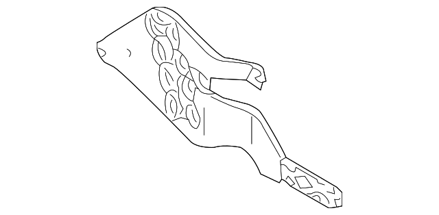 Retaining Bracket 7L0-837-867 - View 2