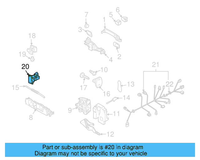 Upper Hinge Cap N-904-030-03