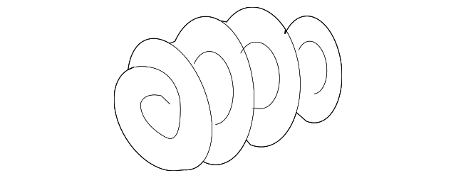 Lock Carrier Spring 6N0837229B