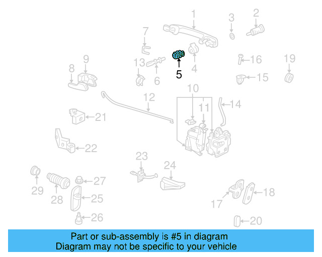 Lock Carrier 1H0-837-237-D - View 5