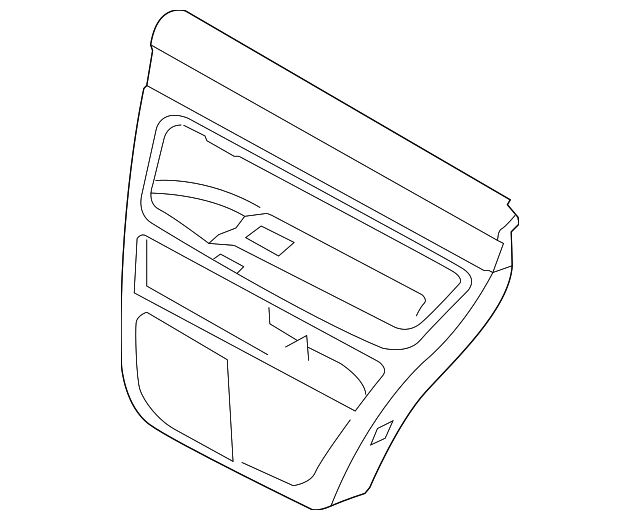 Door Trim Panel 7L6-867-211-BR-WWV