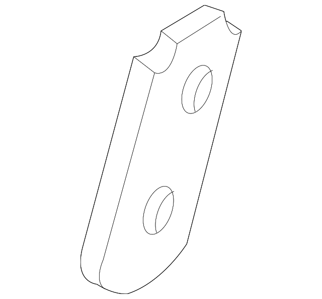 Striker Backing Plate 6N0-809-237