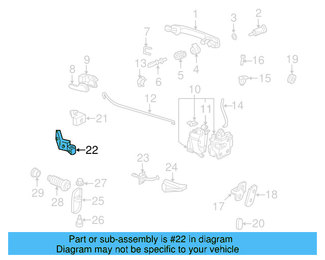 Hinge Mount Plate 1H0-831-409-D - View 4