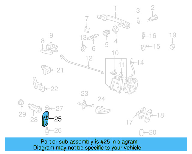 Check Rod 1H0-837-249 - View 5