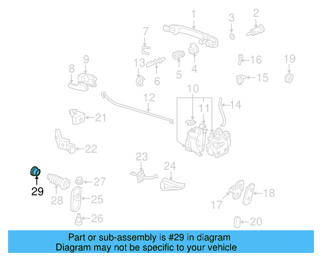 Pin Nut 191-837-270 - View 4