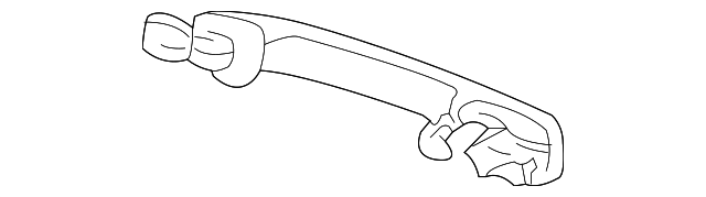 Handle, Outside (Unpainted) 1hm839205agru