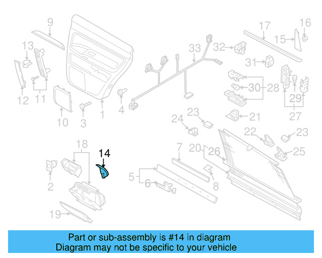 Door Trim Panel Nut N-105-168-01 - View 60