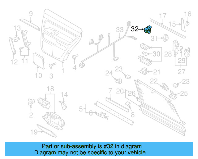 Lock Switch 7L6-962-125-3X1 - View 5