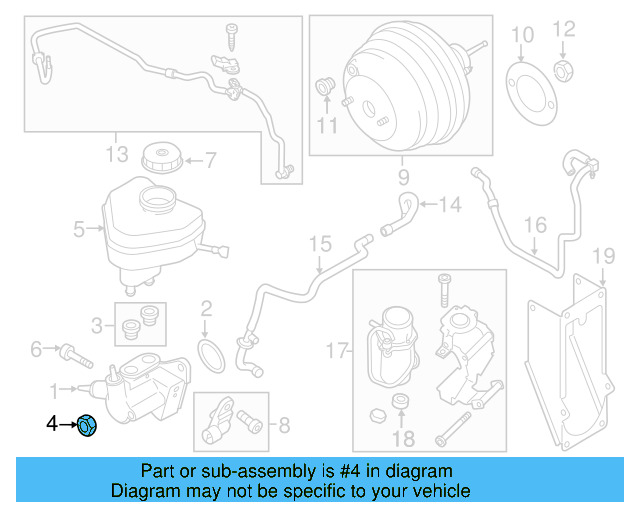 Master Cylinder Lock Nut N-022-146-24 - View 11