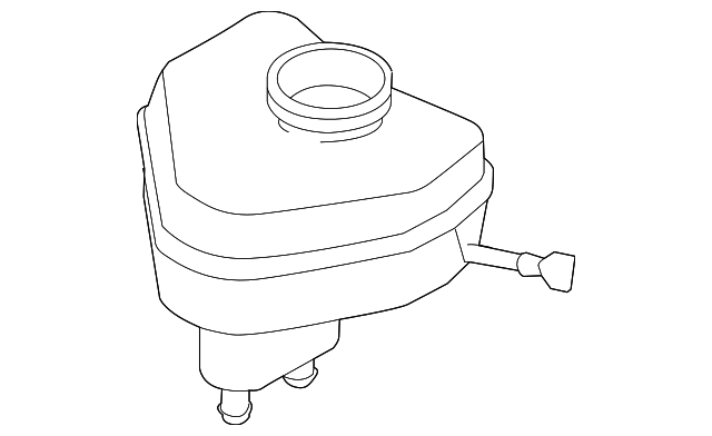 Master Cylinder Reservoir 7P0-611-303-A - View 2