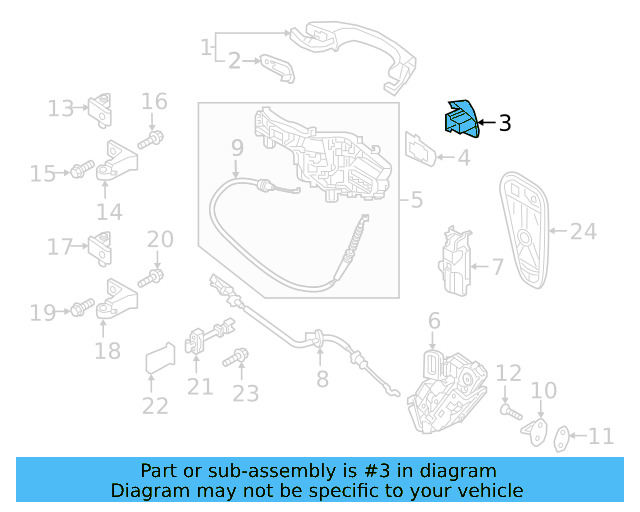 Housing (Unpainted) 5gm839167gru - View 4