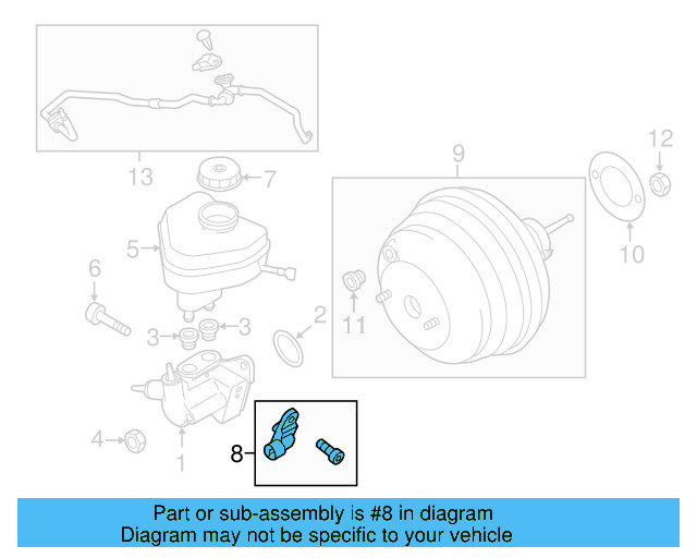 Level Sensor 8E0-611-377 - View 7