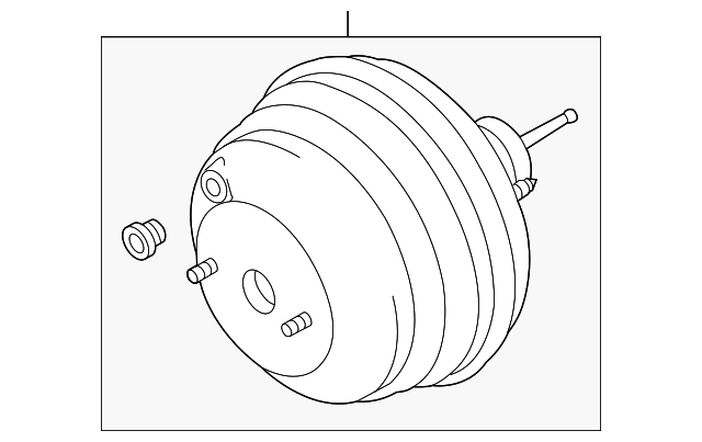 Power Brake Booster 7P0-612-105-B - View 3
