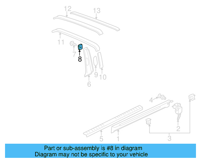 Joint Cover 6N0-868-337-B41 - View 4