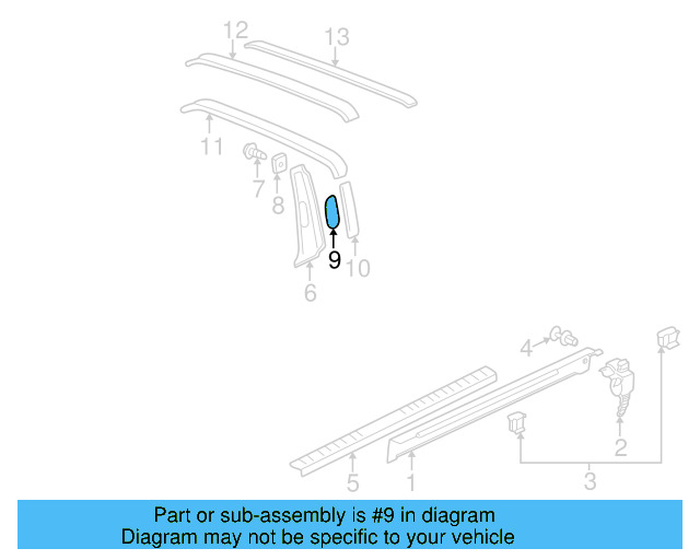Joint Cover 6N0-868-337-B41 - View 5