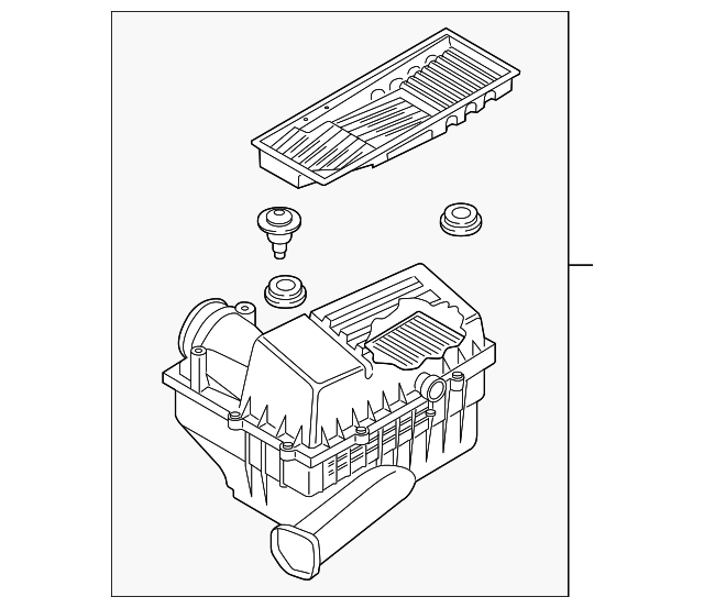 Air Cleaner Assembly 5C0-129-601-E - View 7