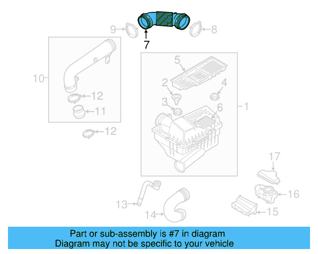 Connector Pipe 5C0-129-684 - View 11