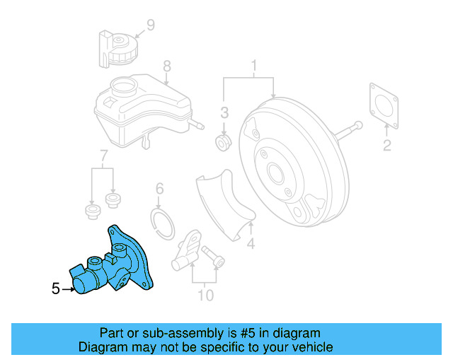 Master Cylinder 1K1-614-019-K - View 20