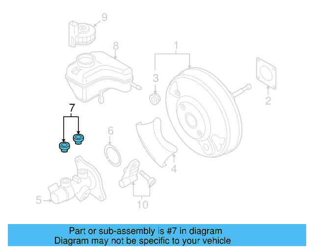 Master Cylinder Plug 357-611-817 - View 17