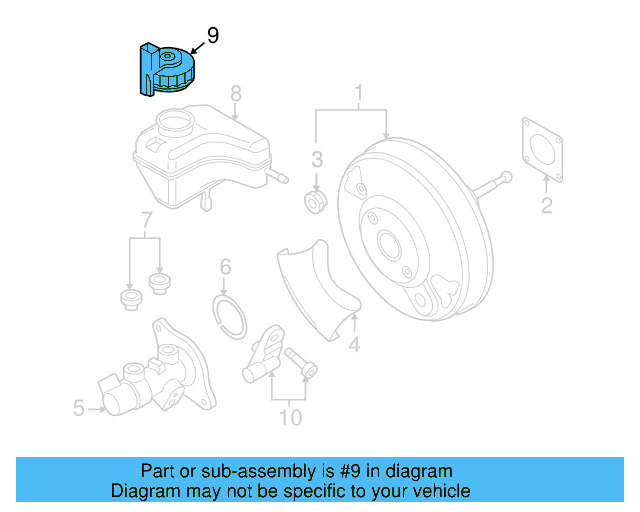 Cap 1K1-611-349-D - View 47
