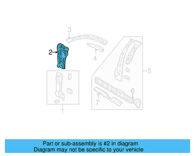 Inner Reinforced 1J0-802-123-C - View 7