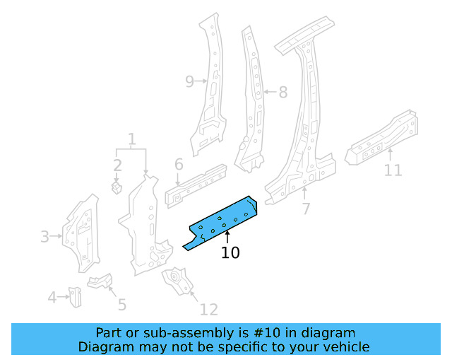 Inner Rocker 561-810-607 - View 2