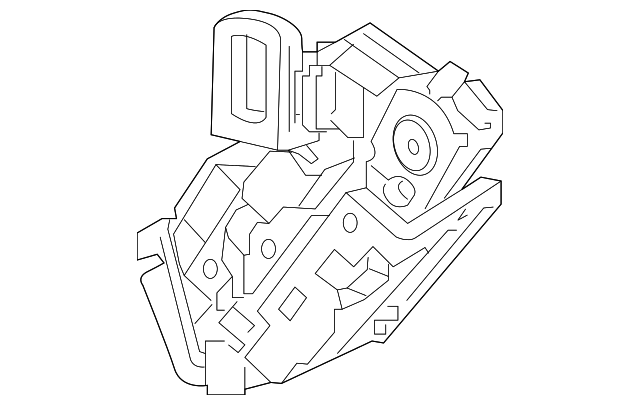 Door Lock Actuator Motor 5K1-837-016-J