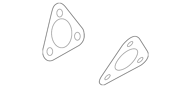 Exhaust Pipe Connector Gasket 059-253-115 - View 2