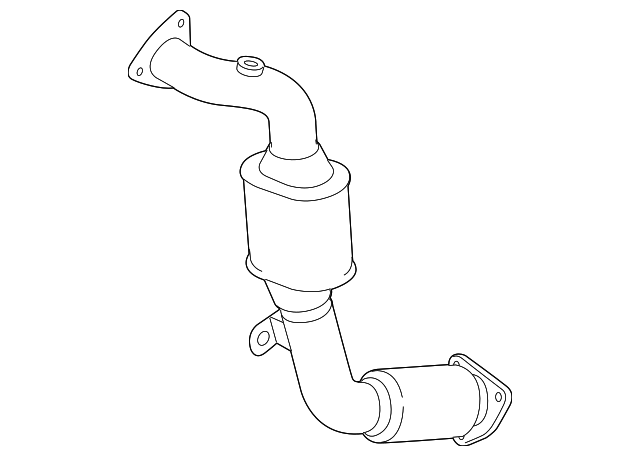 Catalytic Converter 7P6254300CX - View 2