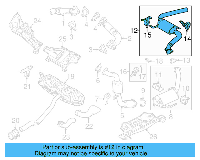 Catalytic Converter 7L8-254-401-FX - View 4