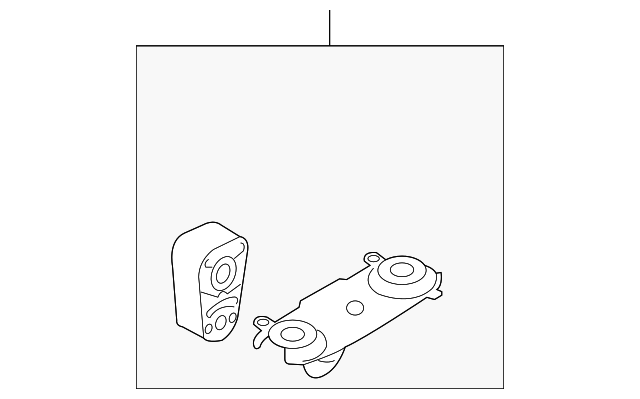 Rear Muffler Bracket 7P0-253-144 - View 15