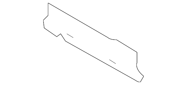 Front Trim 5K0-863-487-A-1QB - View 2