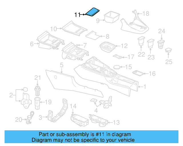 Storage Box Door 1K0-857-351-F-1QB - View 14