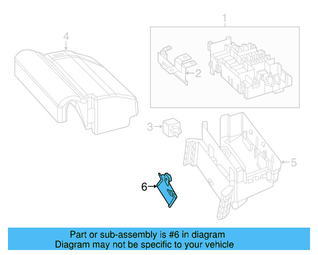 Retaining Bracket 5C0-906-393 - View 28
