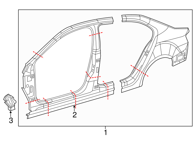 Uniside Assembly 5C6-809-605-A