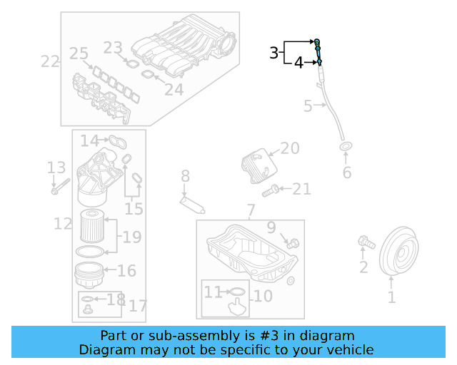 Dipstick 03H-115-607-F - View 5