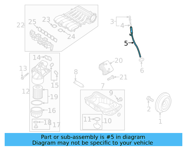 Tube 03H-115-629-P - View 3