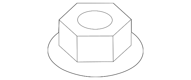 Quarter Panel Splash Shield Nut N-907-579-01 - View 89