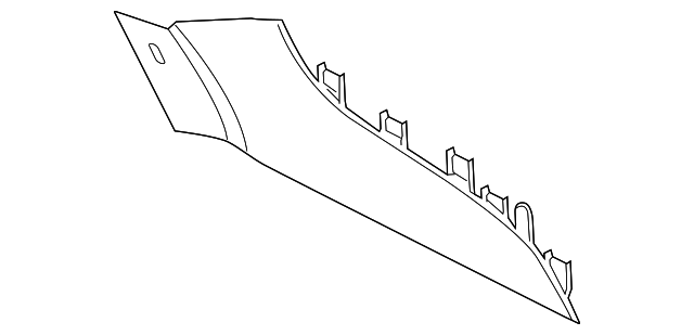 Side Trim 561-863-046-A-95T - View 3