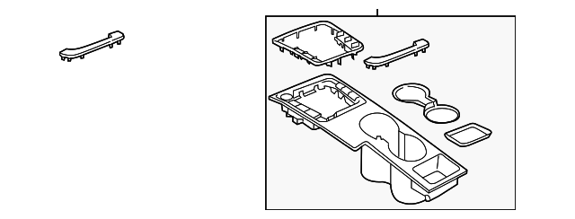 Trim Assembly 561-864-263-N-DNL - View 2
