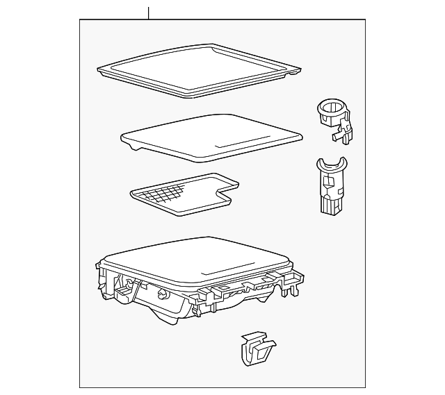 Storage Tray 561-863-284-AR-MDV